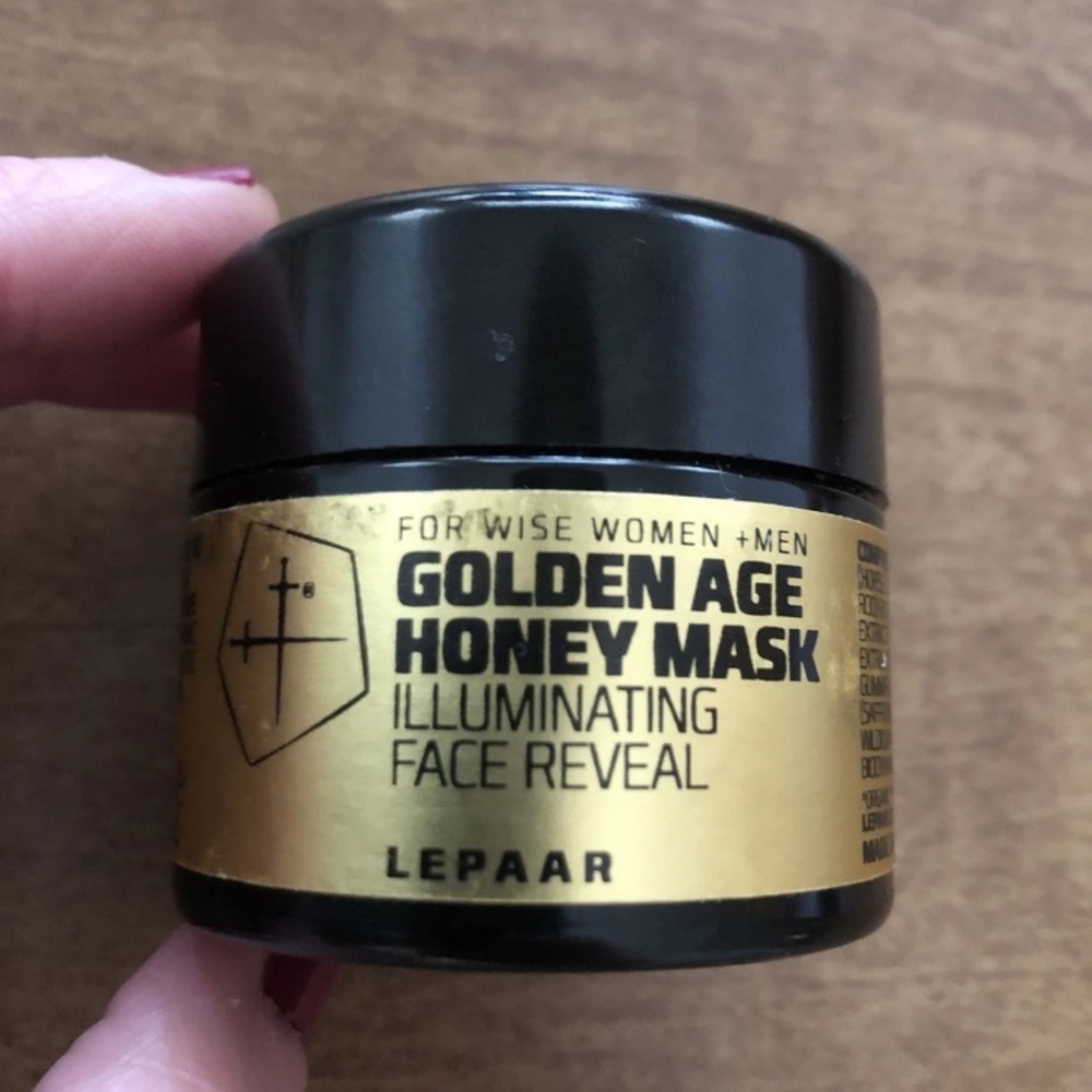 LEPAAR Golden Age Honey Mask 1 oz 30ml Full Size 🧡